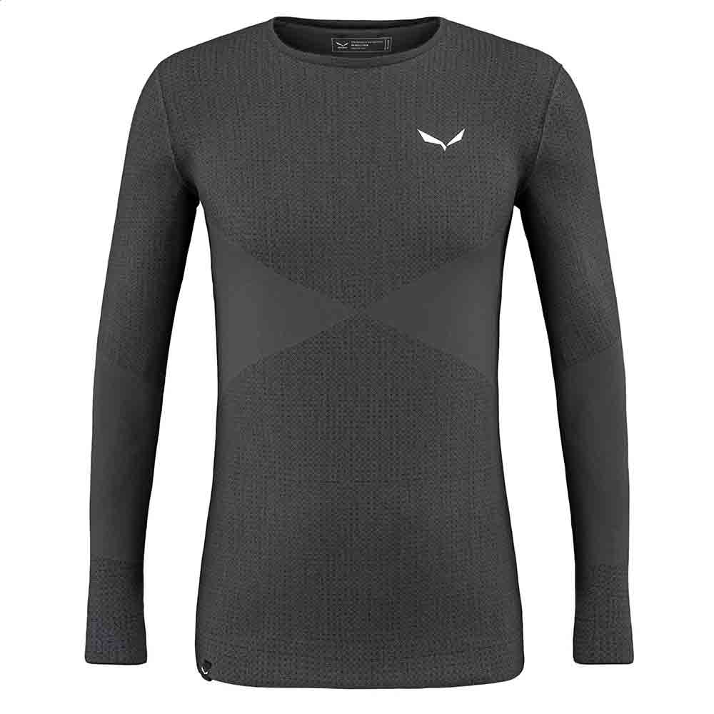 意大利製男裝美麗諾羊毛保暖內衣 Men's Zebru Responsive Long Sleeves Tee Made in Italy