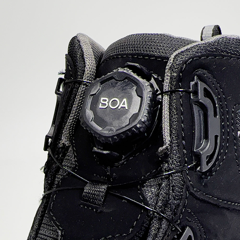 中性中筒免綁鞋帶防水透氣登山鞋 Unisex Hercules Mid BOA HTX