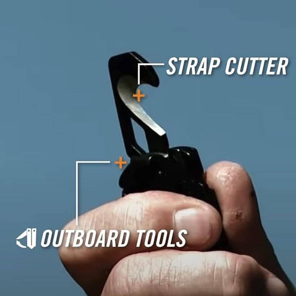 多功能工具 Crucial Black Multi-tool W/Strap Cutter