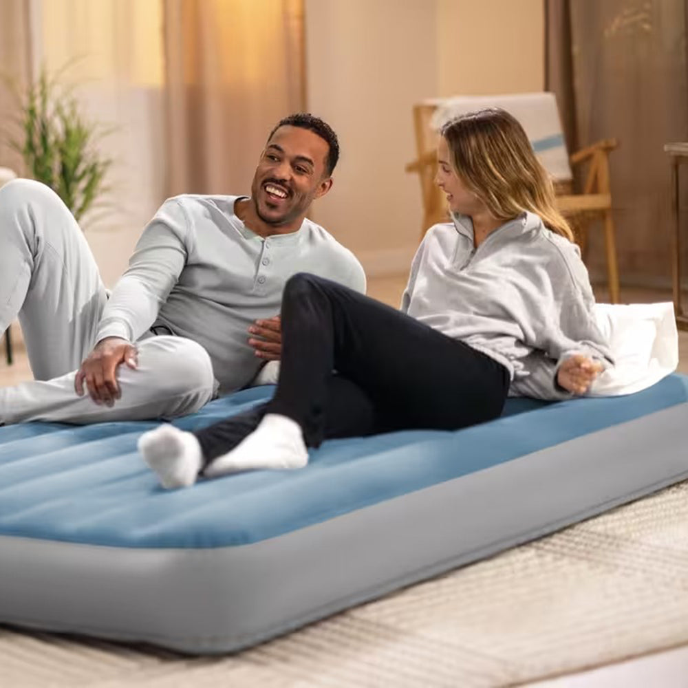 豪華露營充氣床墊連內置泵 Dura-Beam Prestige Downy Airbed With Pump