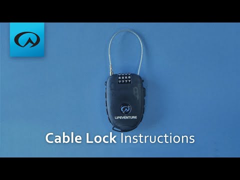 鋼索密碼鎖 Cable Lock