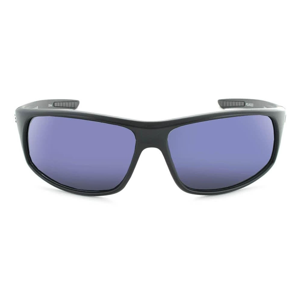 Rapid Matte Black W / Polarized Smoke Blue Mirror