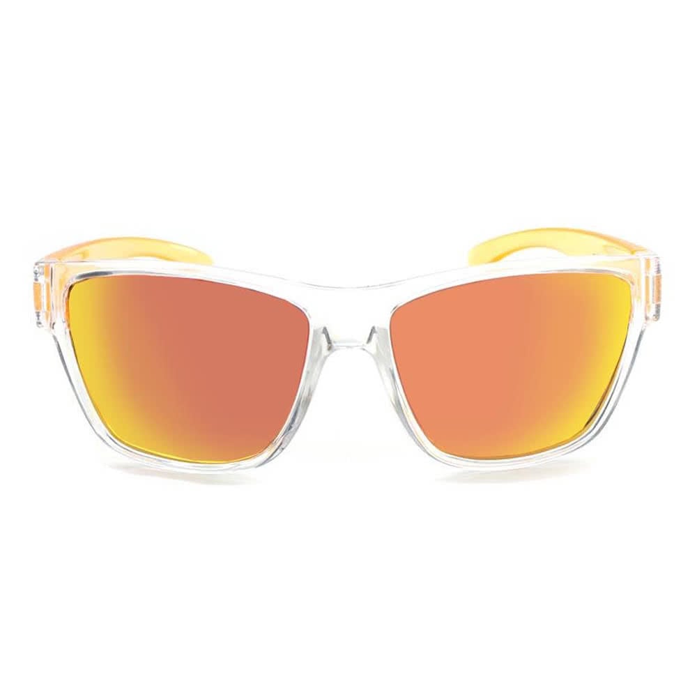 Tag Crystal with Orange w/ Polarized Smoke Red Zaio