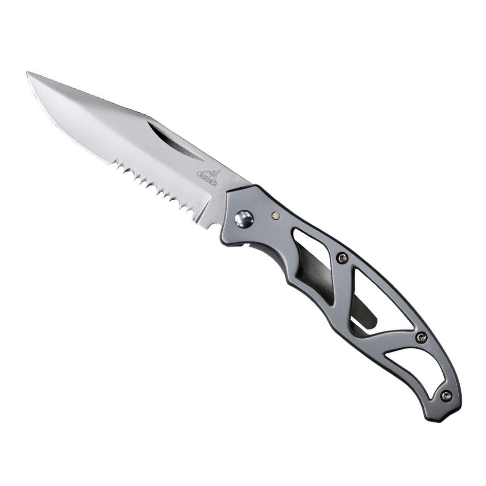 Paraframe Mini - Stainless, Serrated