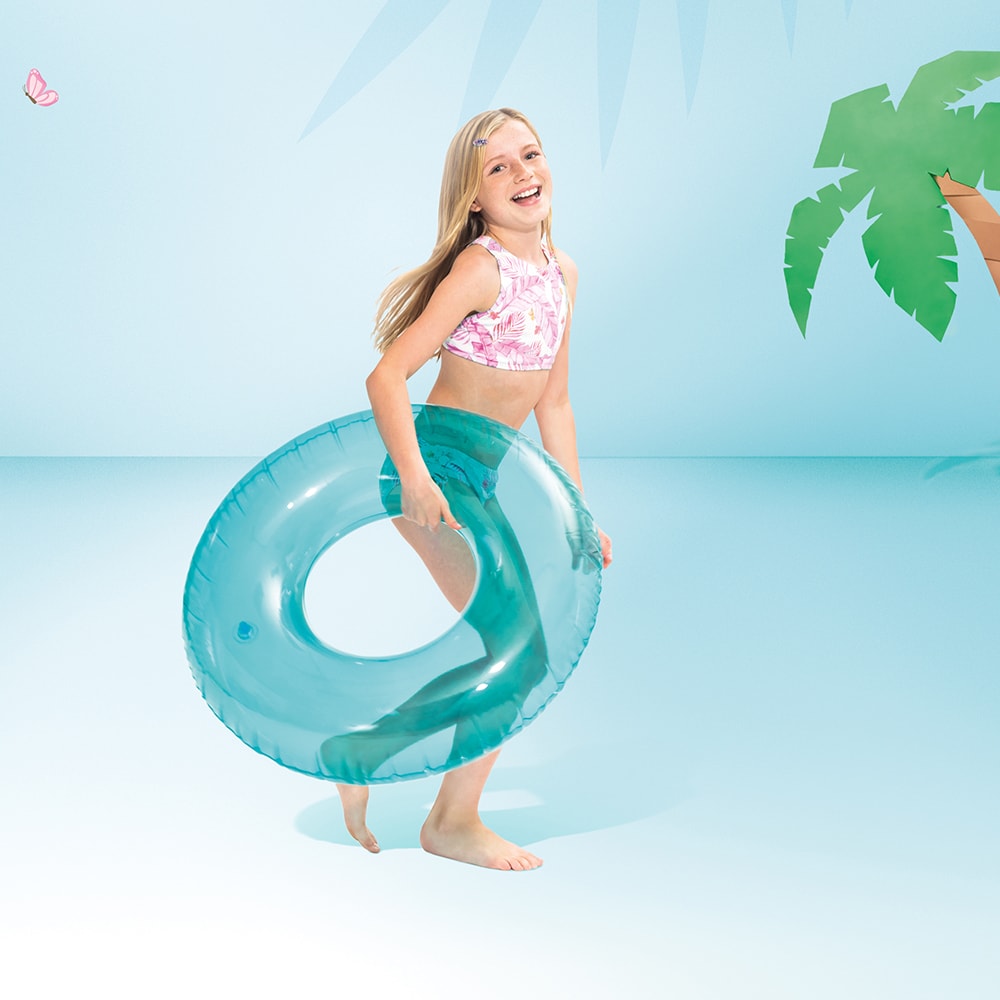 游泳水泡 (隨機顏色) Transparent Tube (Random color)