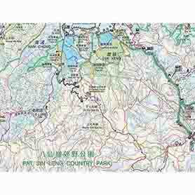 郊區地圖 / 郊遊圖 Countryside Map 1:25,000【必須到店取;Must pick up at our stores】