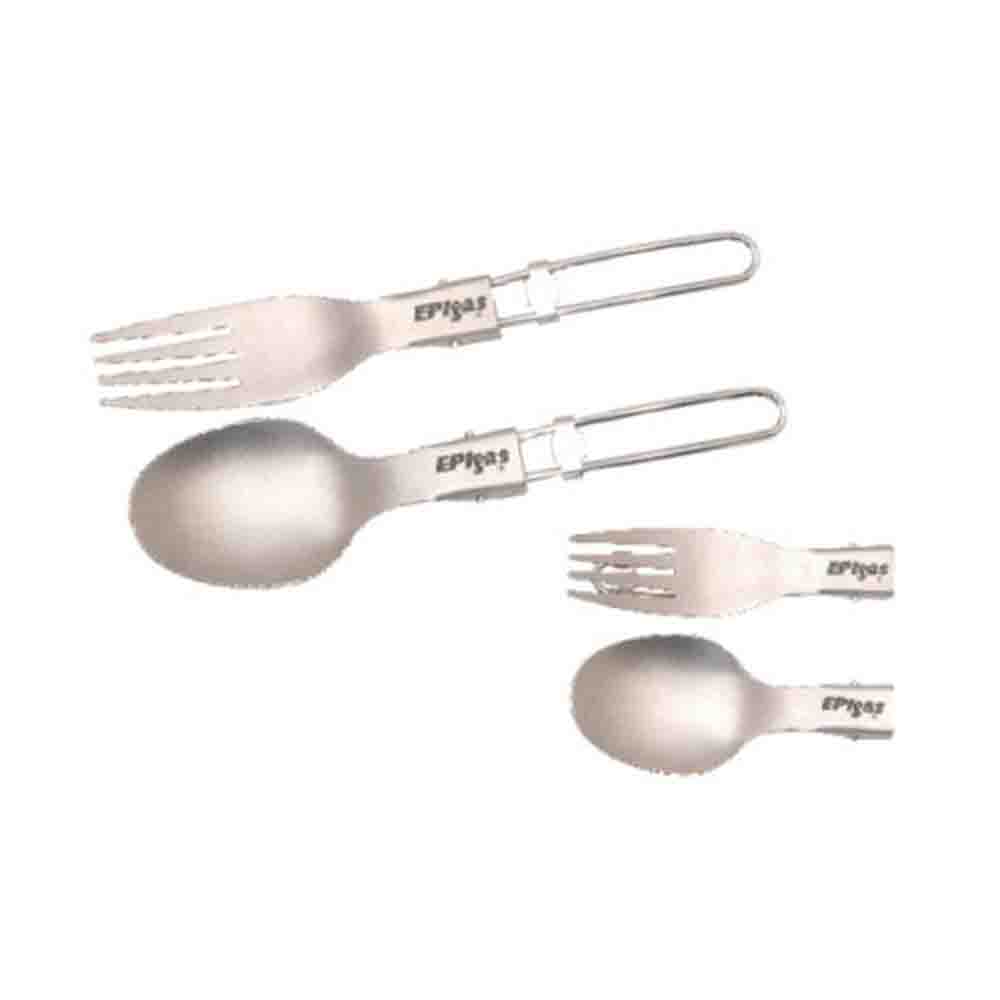 Titanium Folding Spoon / Fork