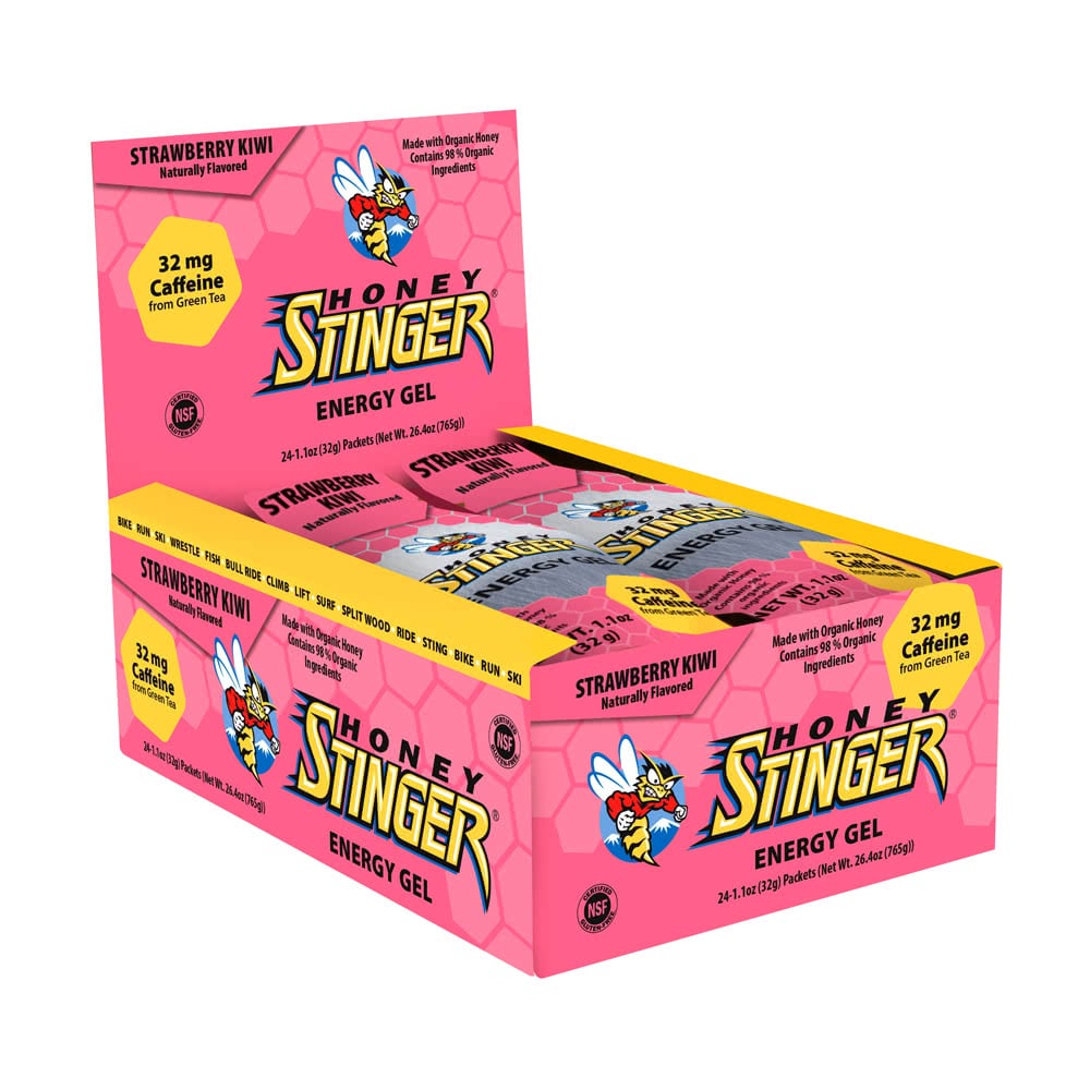 Organic Gel 24 Strawberry Kiwi Caffeinated