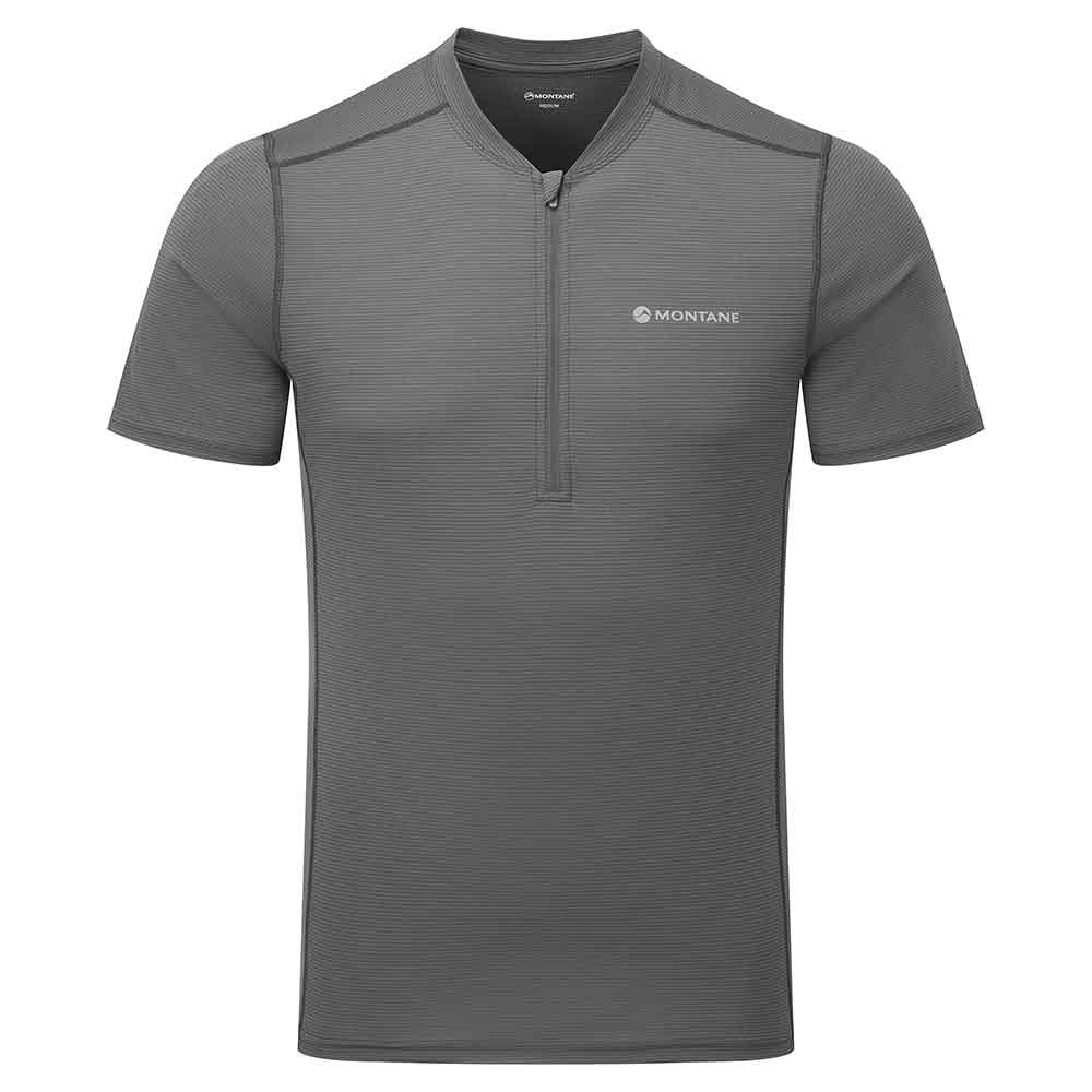 男裝超輕量快乾拉鍊T恤 Men's Dart Nano Zip T-Shirt
