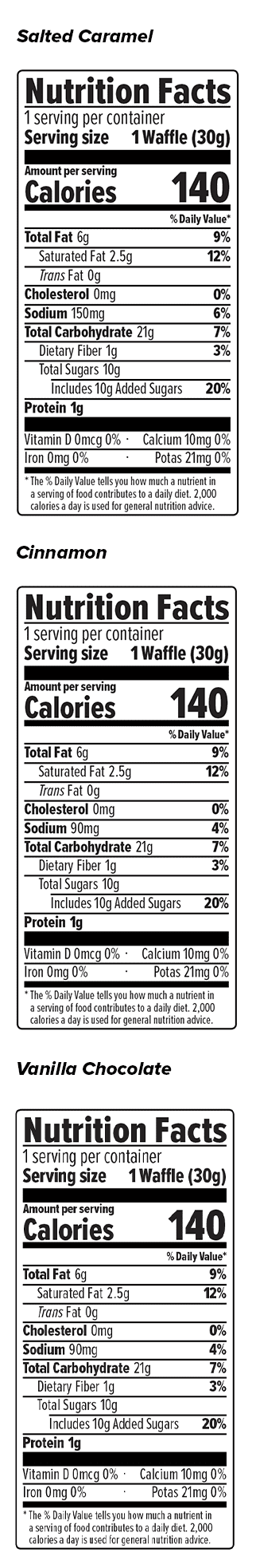 GF Cinnamon Waffle 16