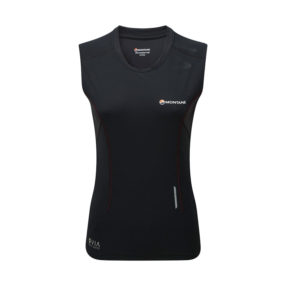 女裝排汗防菌背心 Women Snap Tank