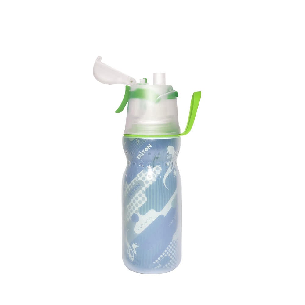 【新蓋設計】有蓋保凍噴霧安全鎖水樽 New Mist Cool Bottle 16oz