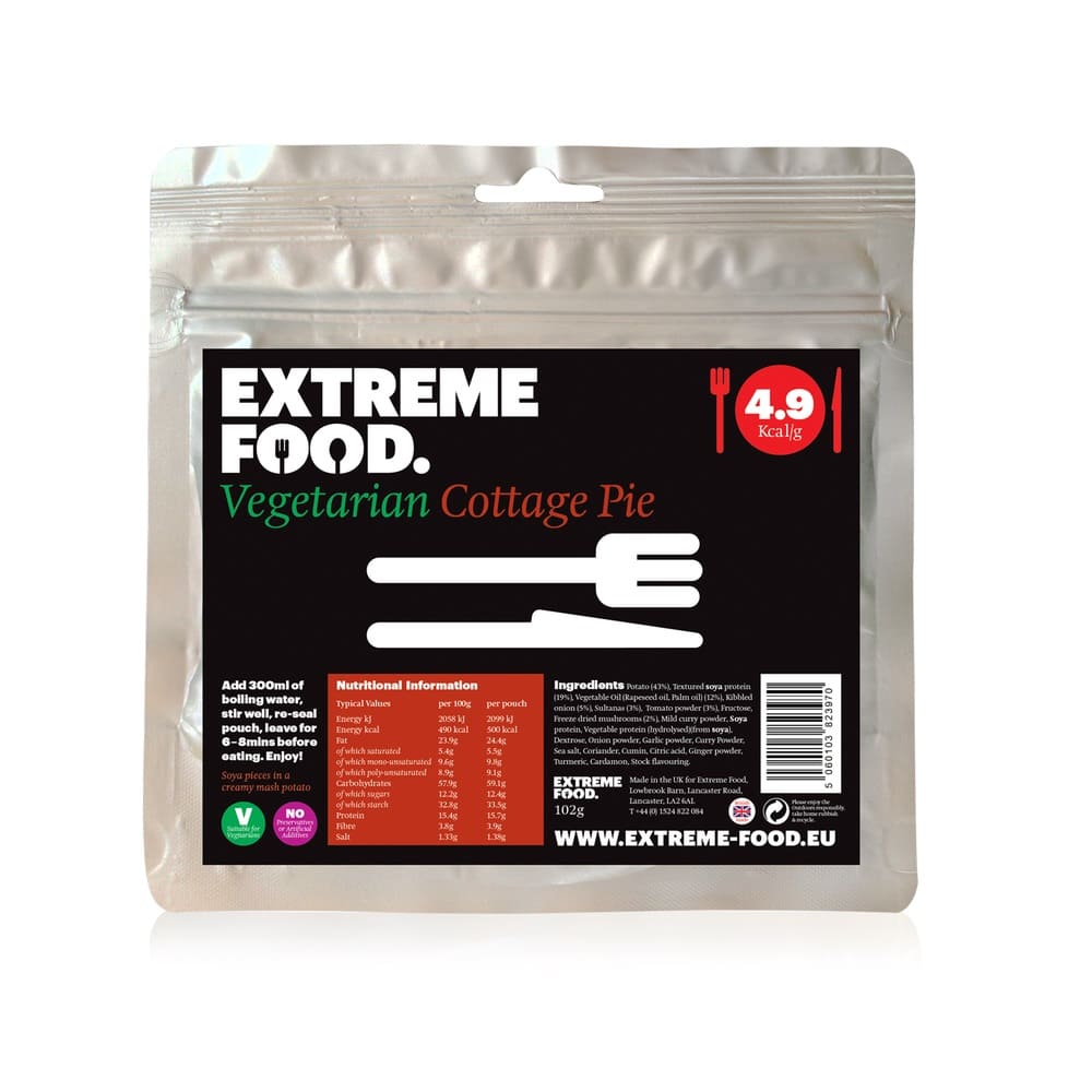 輕量化脫水食物 Vegetarian Cottage Pie
