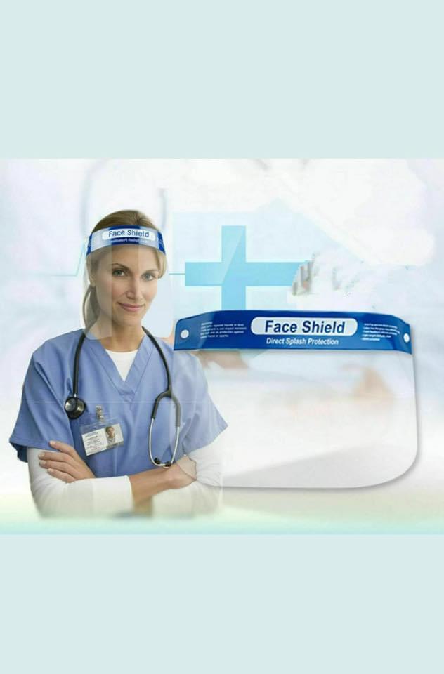 透明膠面罩 Splash Faceshield