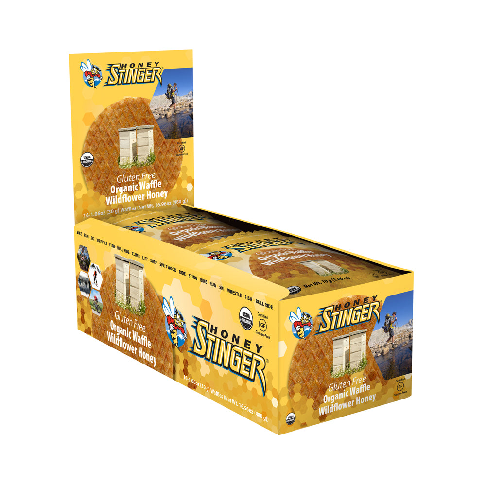 有機無麩質能量窩夫野花蜂蜜味 Gluten Free Wildflower Honey Waffle