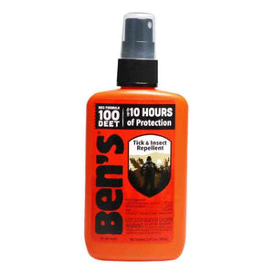 【含 100% DEET 長效 10 小時】Ben's-100® Tick & Insect Repellent Pump Spray