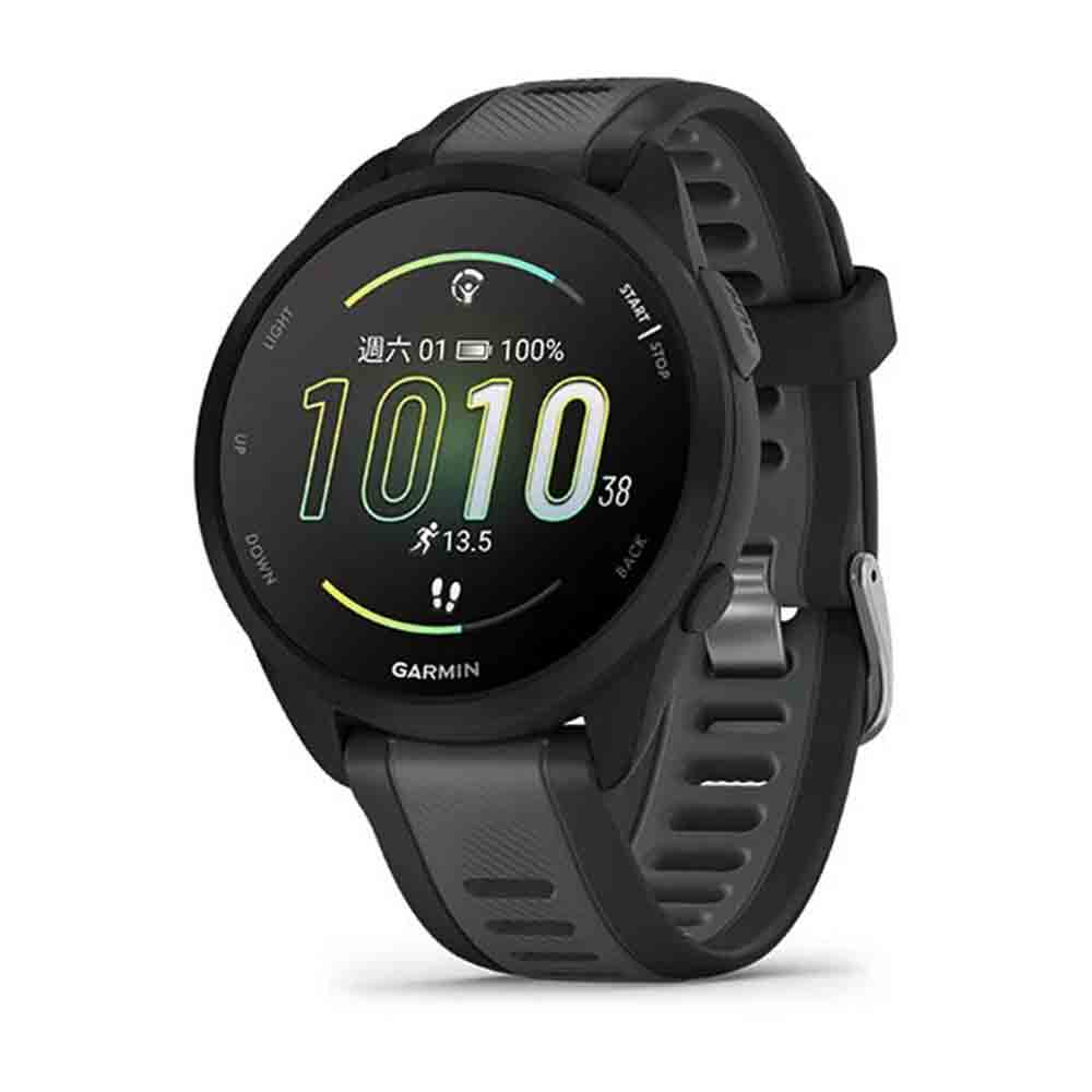GPS 智慧心率進階跑錶 Forerunner 165 Black/Slate