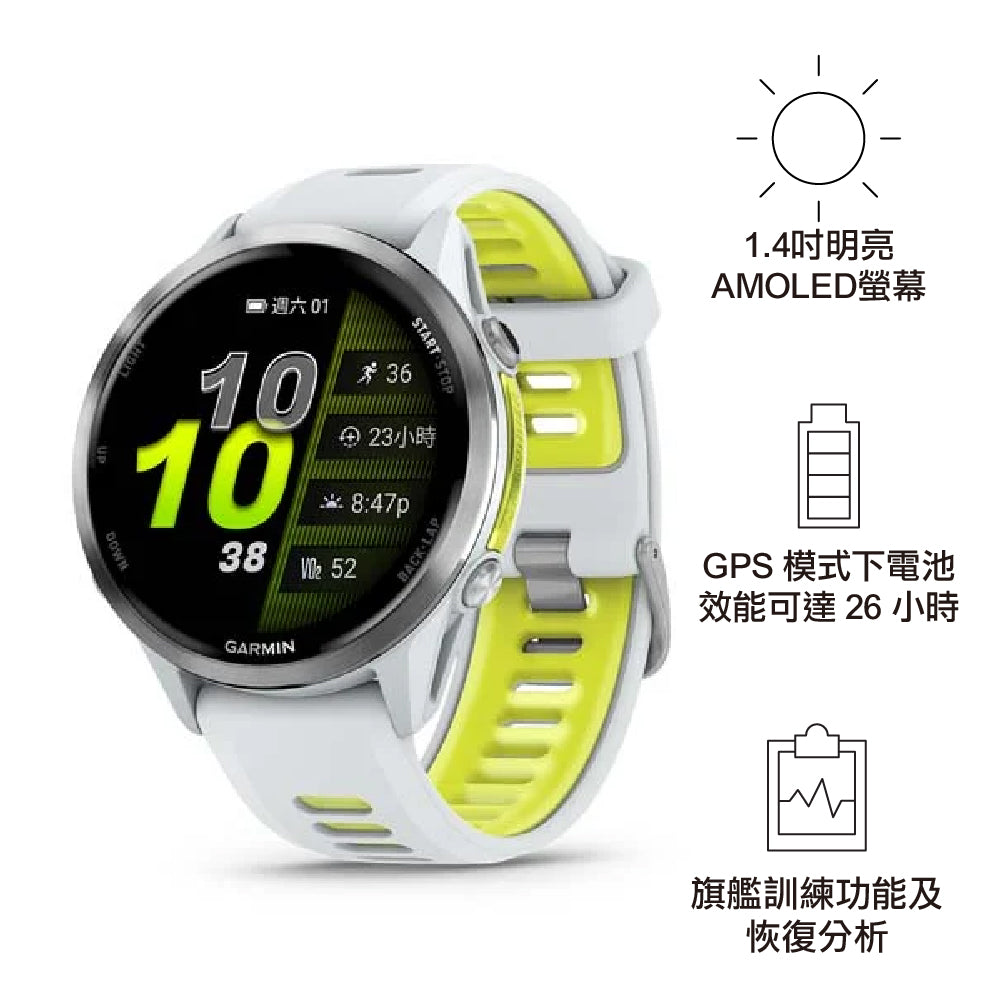 【預售 VIP 優惠，最快二至八星期左右有貨 PreSale VIP Exclusive Earliest arrival around 2-8 weeks】原裝行貨 GPS 全方位鐵人運動錶 Forerunner 970