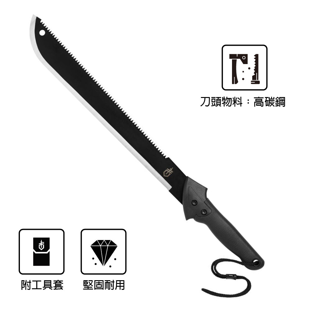 刀具 Gator Machete, Nylon Sheath Clam