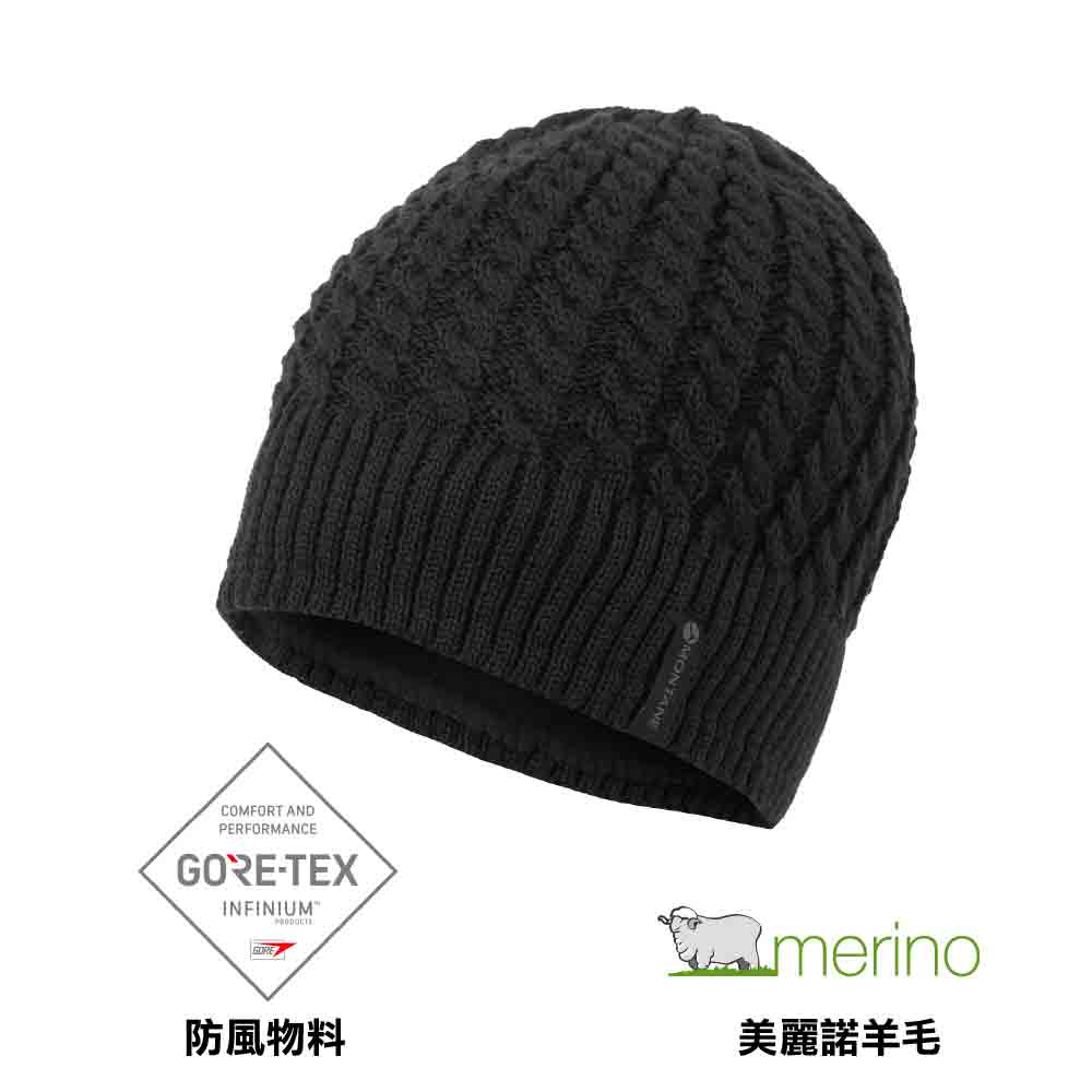 中性美麗諾羊毛帽 Windjammer Beanie One Size New