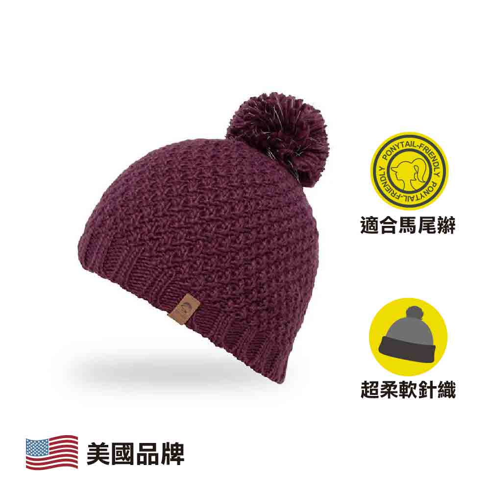 保暖帽 Glissade Ponytail Beanie One Size