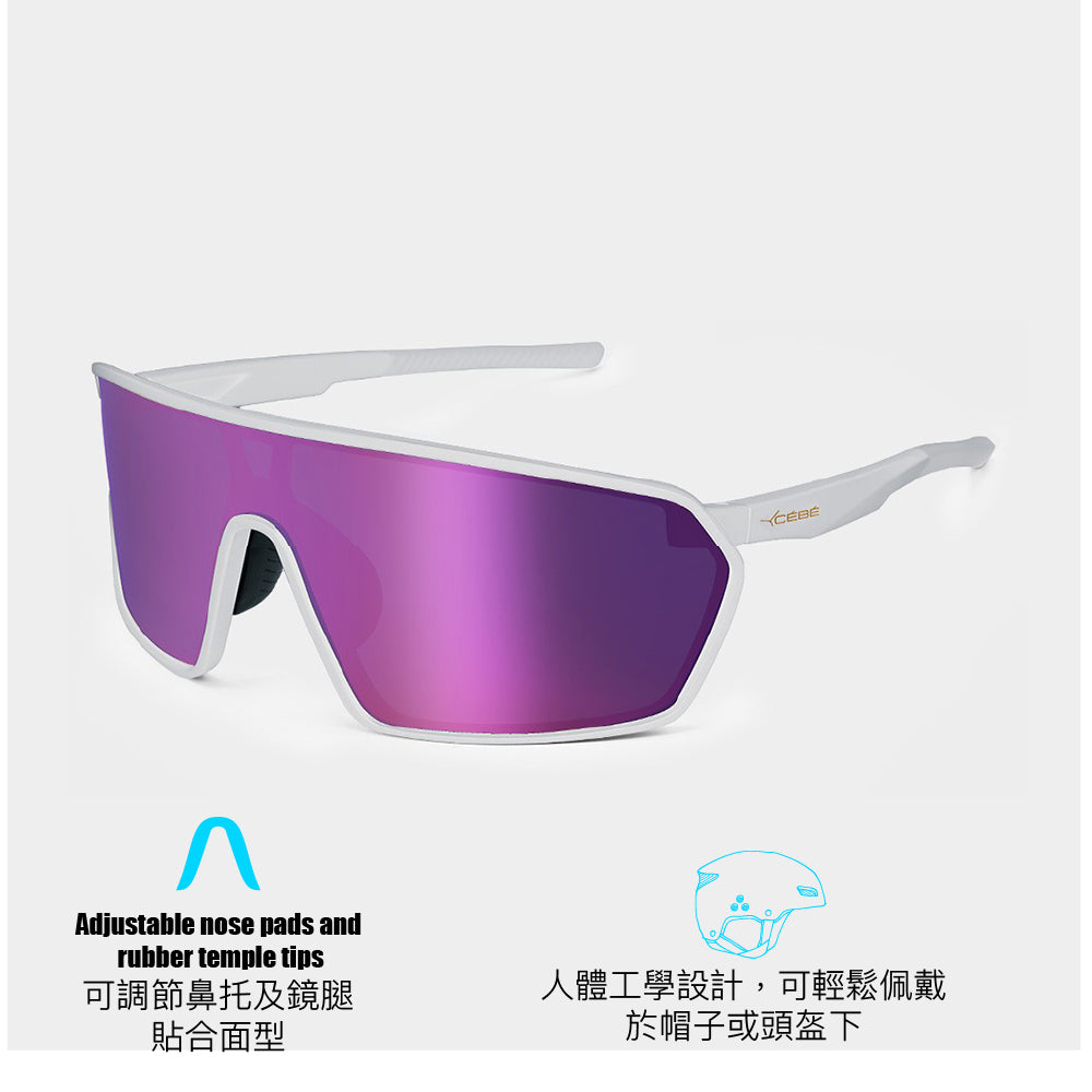 太陽眼鏡 Terra Cat 3 - Matt White (Frame)