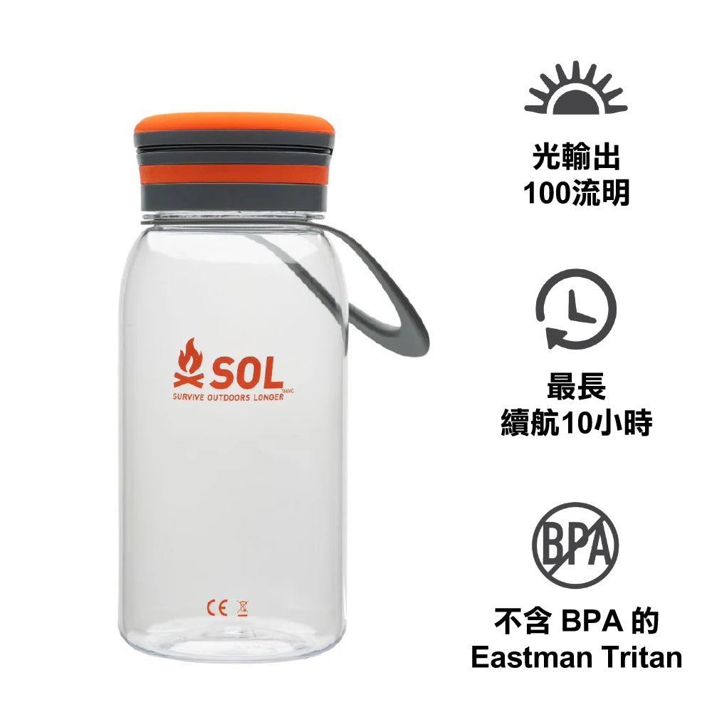 混能照明連水樽 Solar Water Bottle Lantern