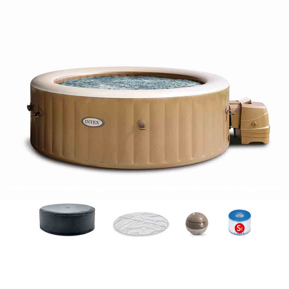 6人用充氣按摩水池 6-Person Round Bubble Spa Set