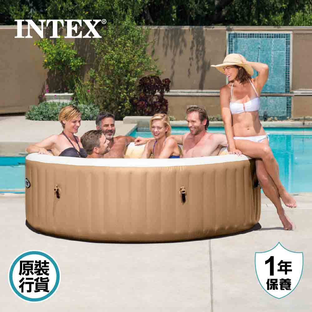 6人用充氣按摩水池 6-Person Round Bubble Spa Set