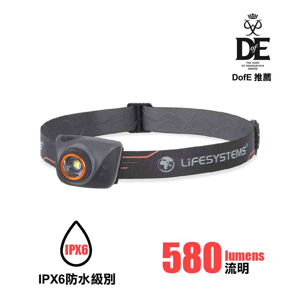 混能頭燈  Intensity 580 Head Torch, Rechargeable / Battery