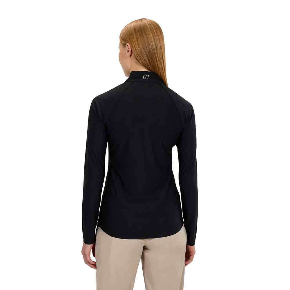 女裝長袖拉鏈領快乾衫 Women's 24/7 Tech Tee Long Sleeves Half Zip Tee