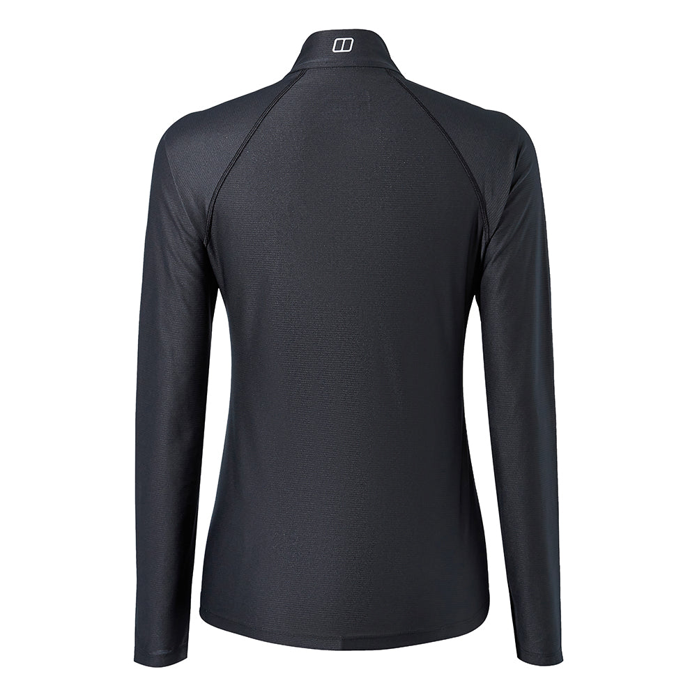 女裝長袖拉鏈領快乾衫 Women's 24/7 Tech Tee Long Sleeves Half Zip Tee