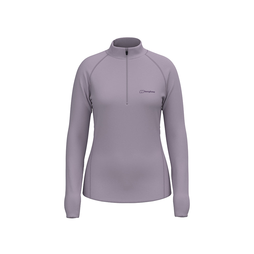 女裝長袖拉鏈領快乾衫 Women's 24/7 Tech Tee Long Sleeves Half Zip Tee