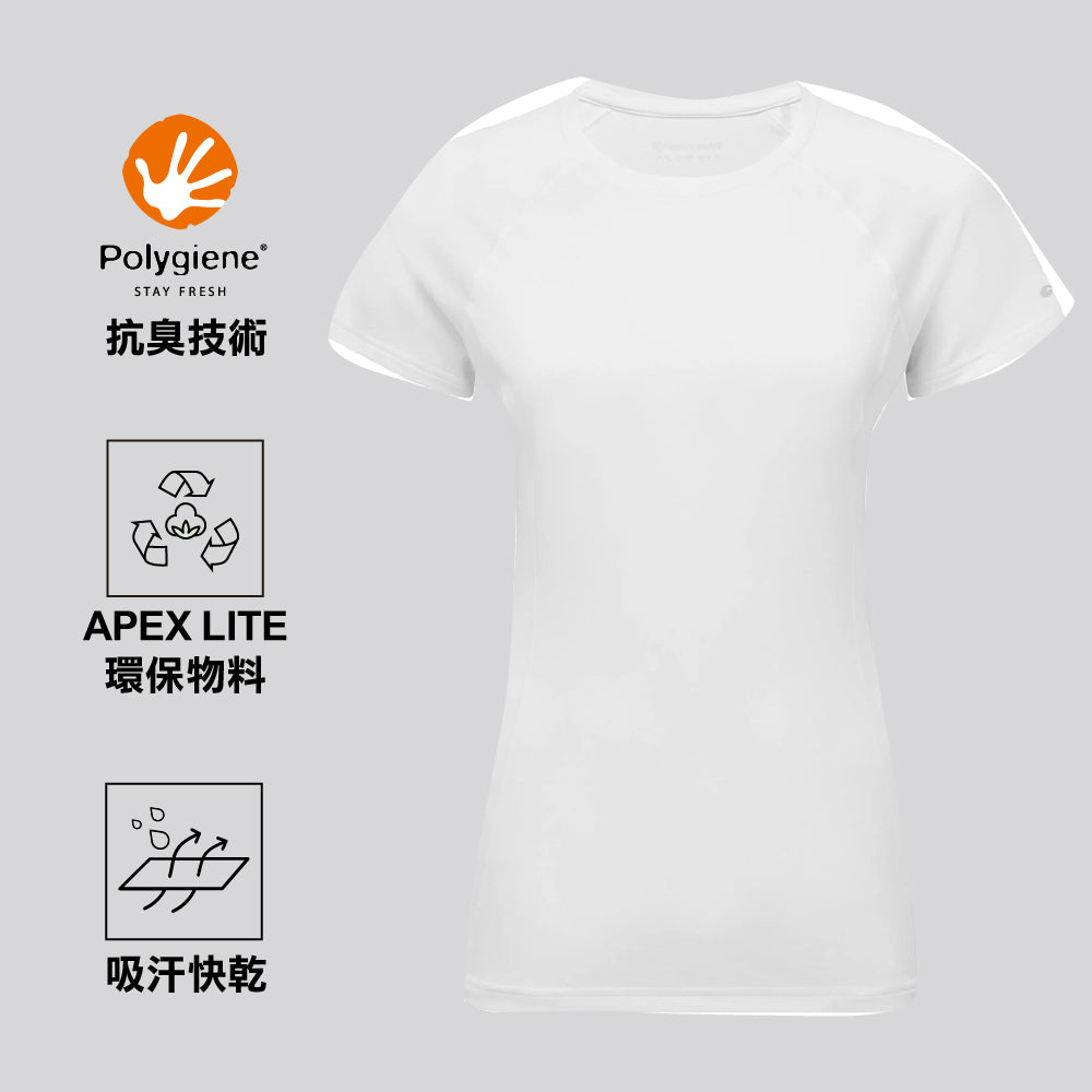 女裝排汗防菌T恤 Women Dart T Shirt New