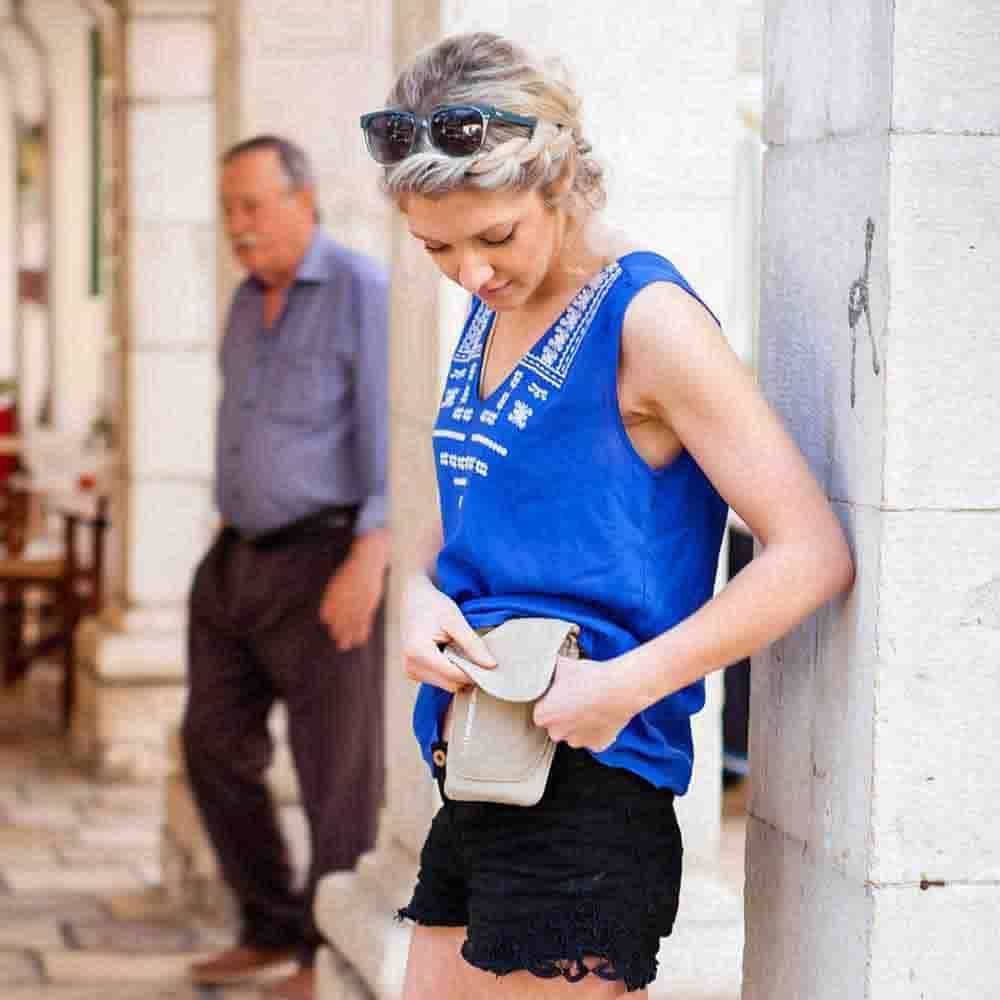 防盜胸包錢袋 Body Wallet Chest