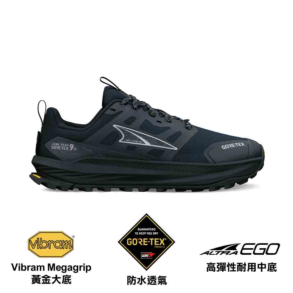 女裝防水透氣越野跑鞋 W Lone Peak 9+ GTX