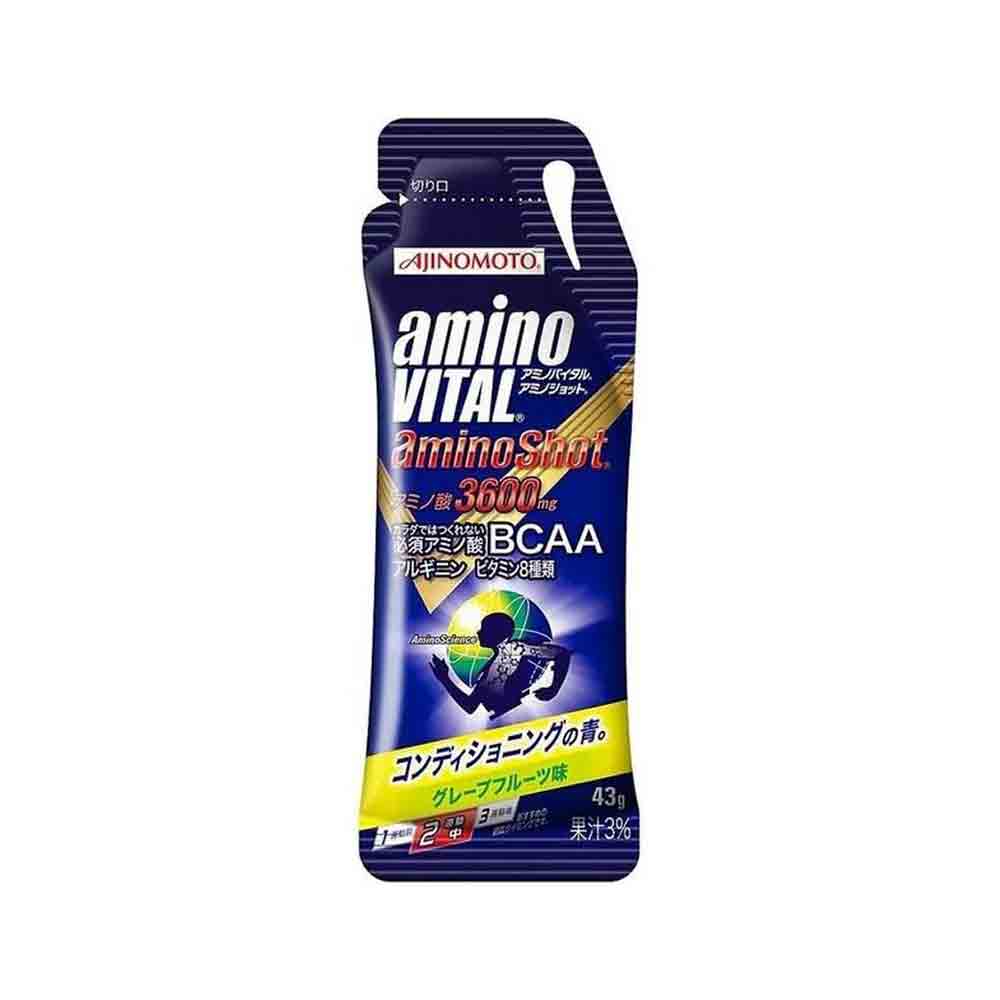 運動補充品 Aminoshot BCAA gel 43g