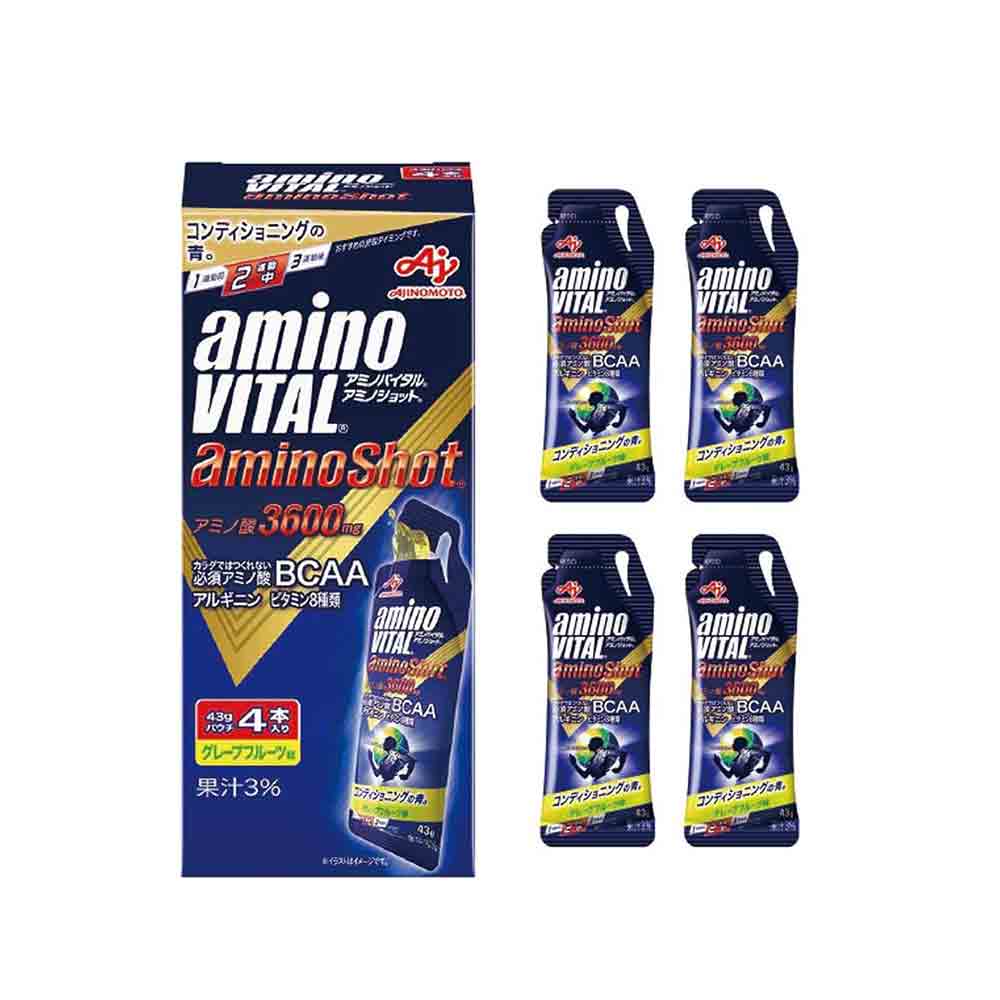 運動補充品 Aminoshot BCAA gel 43g