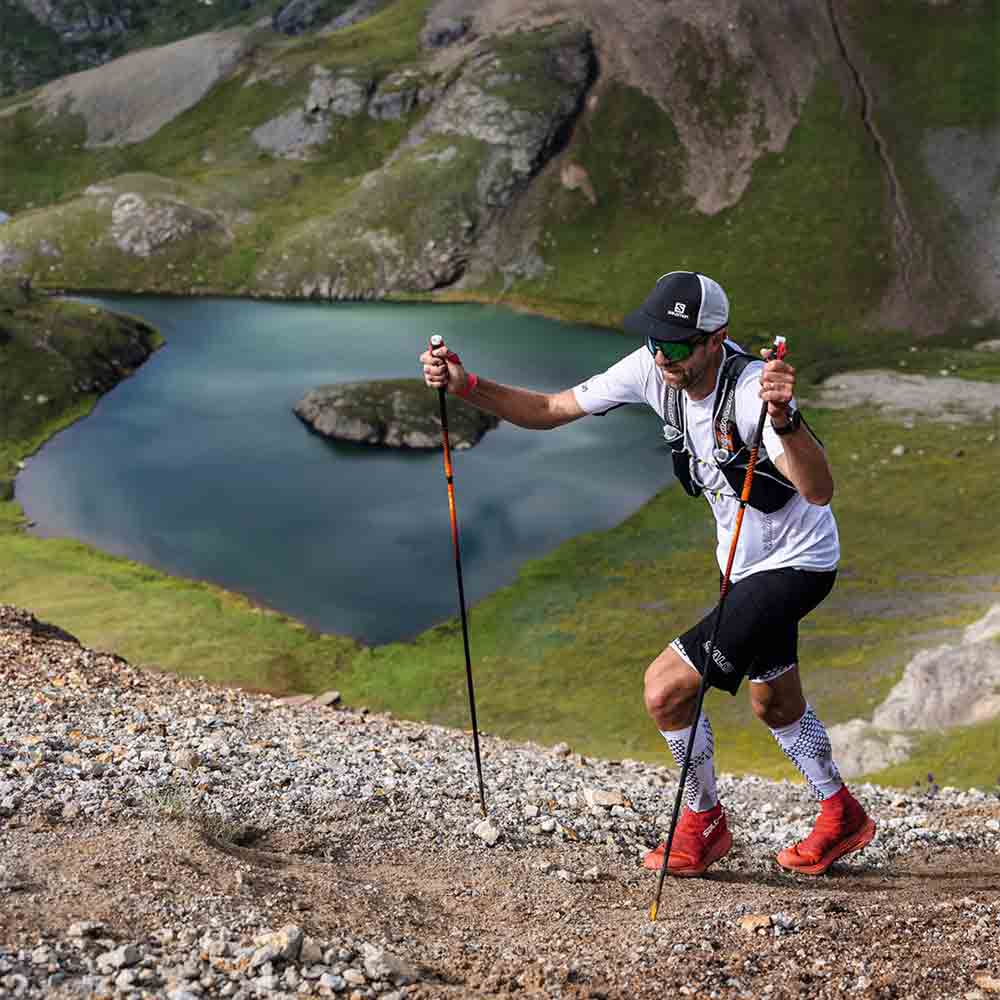 超輕摺疊碳纖跑山杖 Neotrail Pro Fx. One Superlite 1 pair - 120g/pc - 1 對