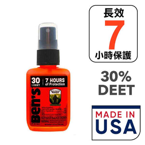 【含30% DEET 長效 7 小時】Ben's 30 Tick & Insect Repellent Pump Spray