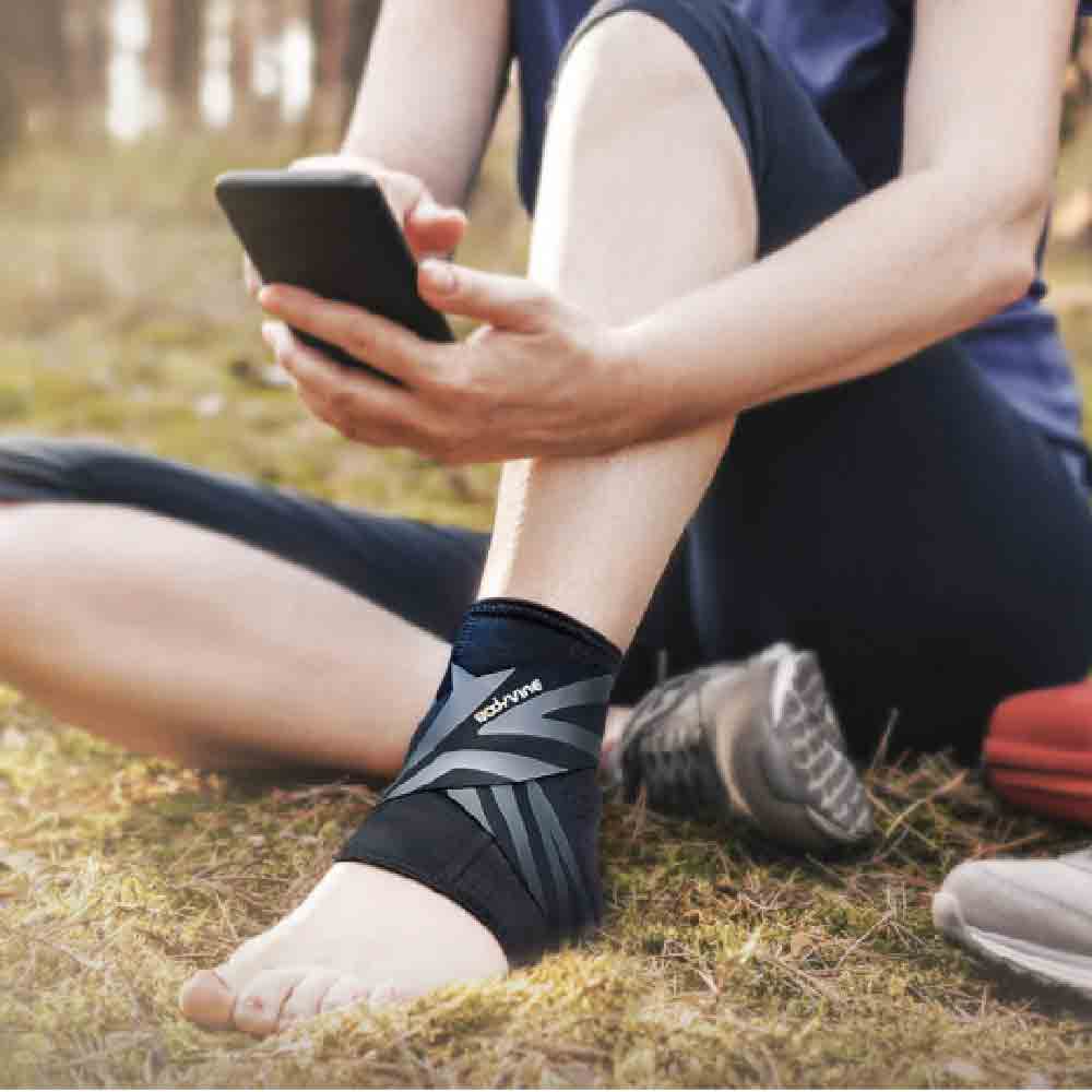 360 Adjustable Ankle Support-Figure 8 straps 穩固護踝 - 1隻