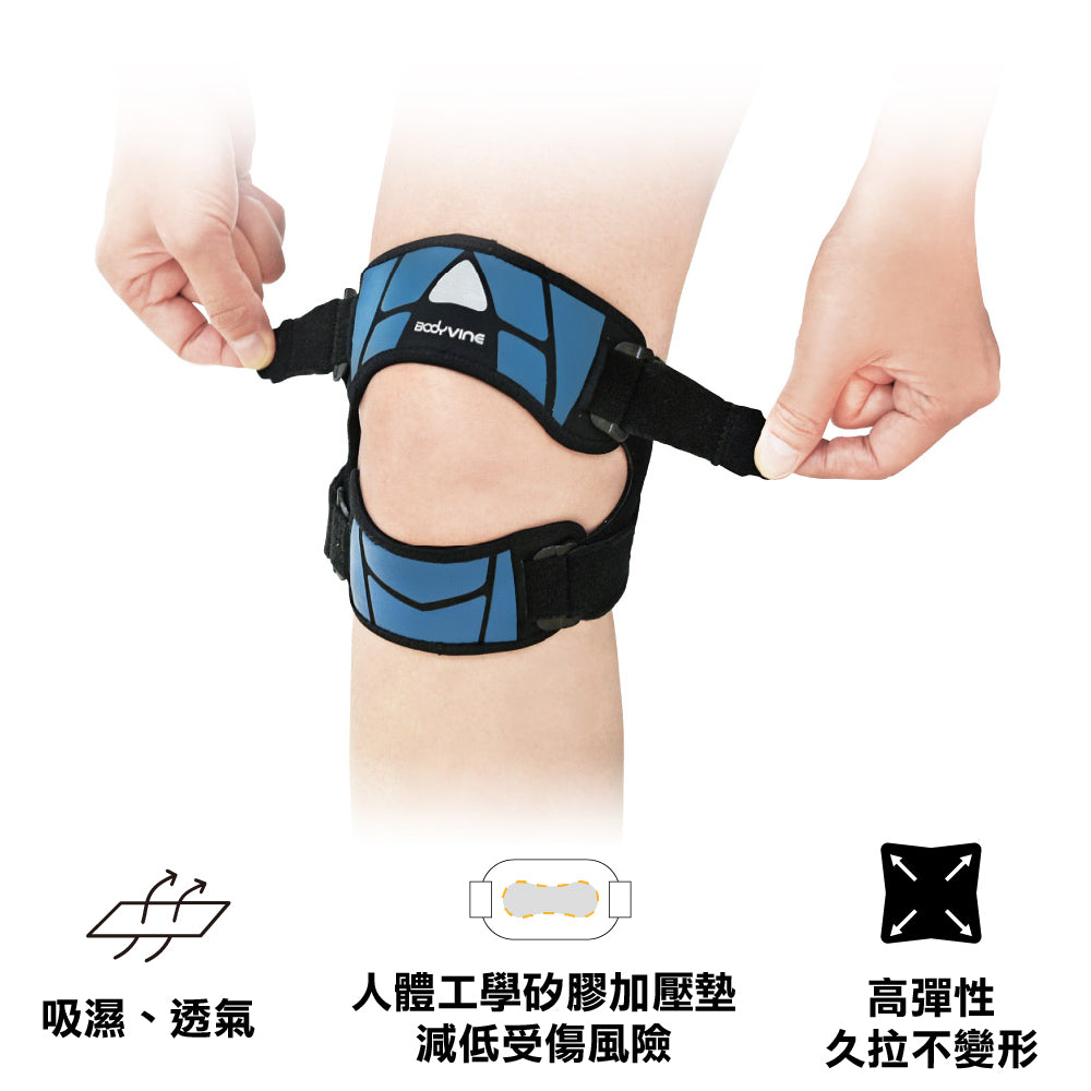 PowerWrap Dual Knee Straps 簡捷型膝關節上下穩固帶 1 隻