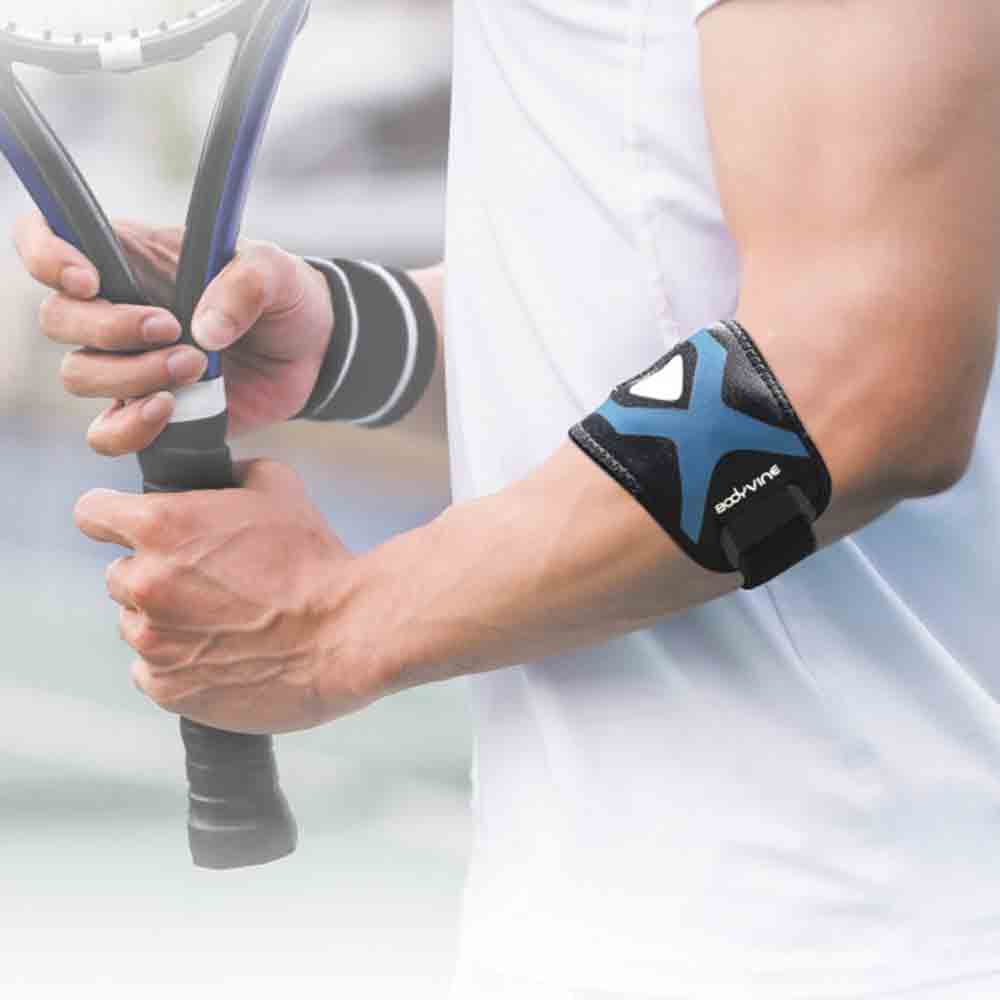 PowerWrap Tennis / Golf Elbow Strap Adjustable One Size 簡捷型護肘加壓帶 1 隻