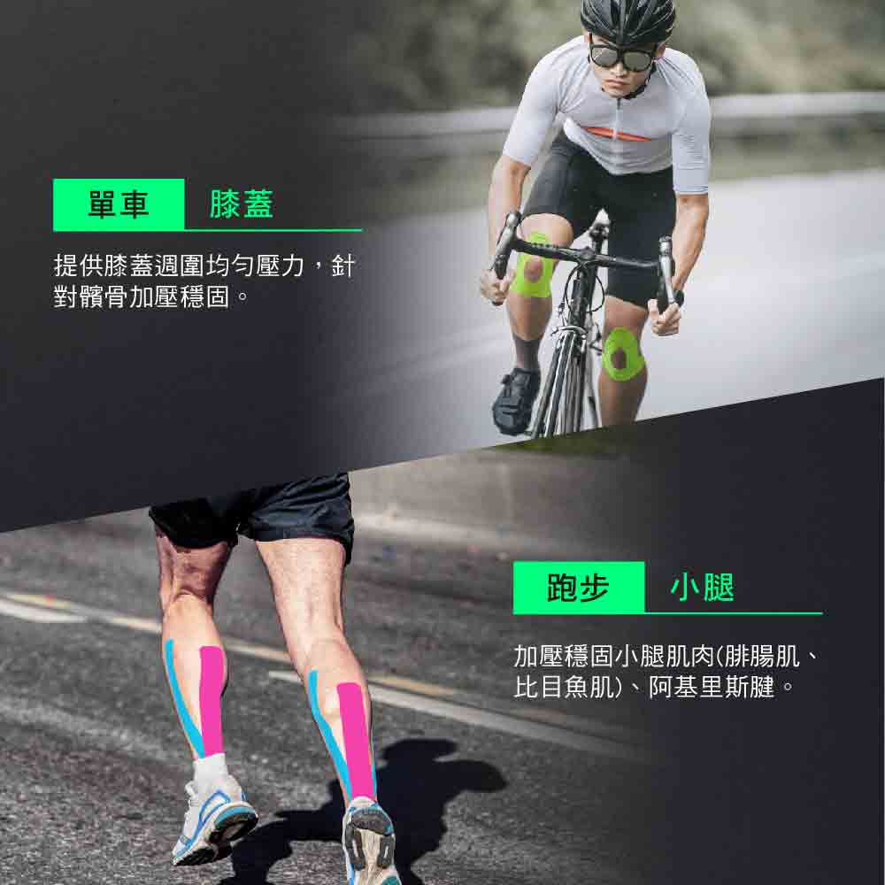 肌能動力貼 / 運動膠布 Kinesio Tape 5cmx 5m