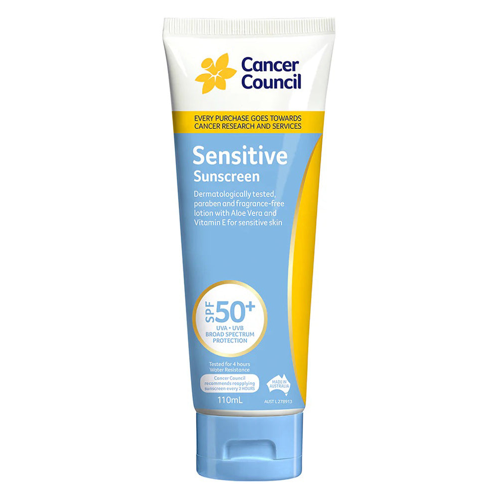 【敏感皮膚適用 Suitable for Sensitive Skin】太陽油 Sensitive 110ml SPF50