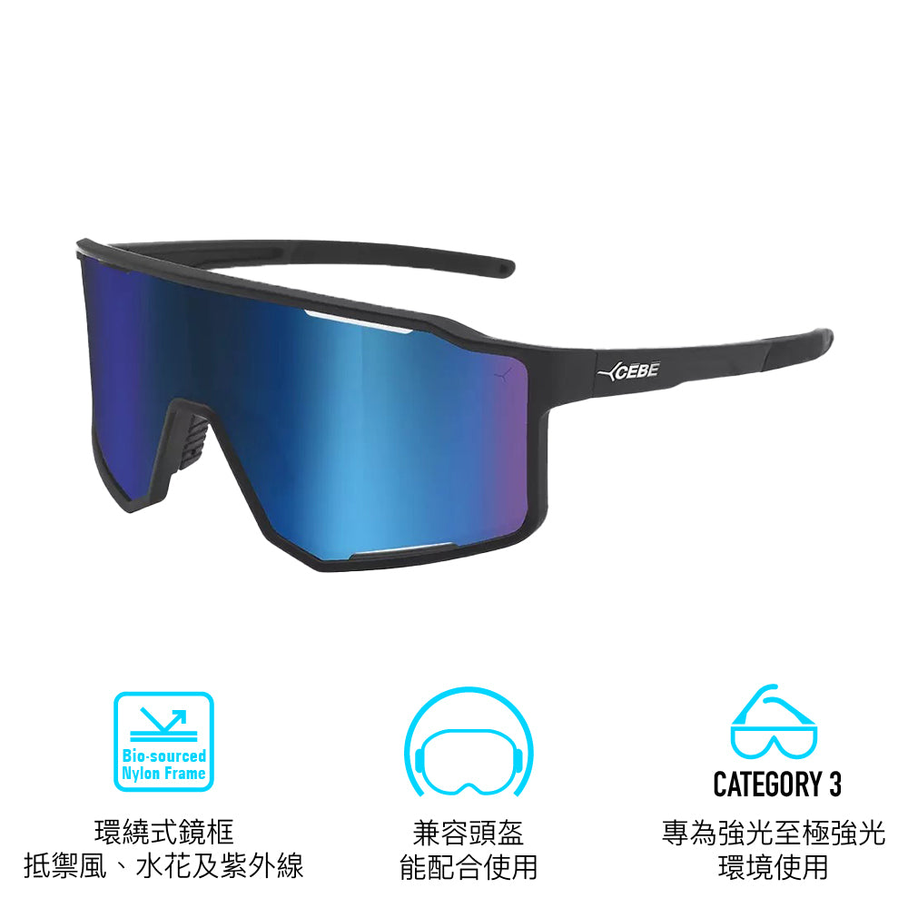 太陽眼鏡 Sunglasses L Outflow Matt Black GRSB3 Cat 3