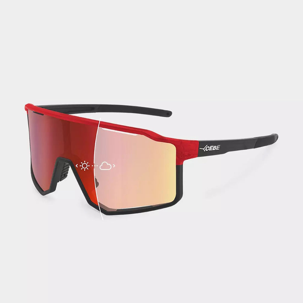 變色太陽眼鏡 Sunglasses L Outflow Matt Black Red VRFR13 Photochromic