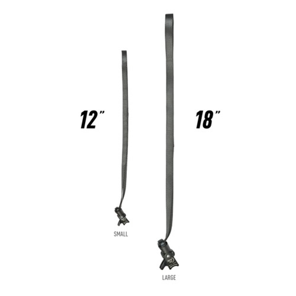 大號鋁制凸輪繩環(配扁平織帶) Cam Jam Ring Cord Tightener+Webbing Sling, L