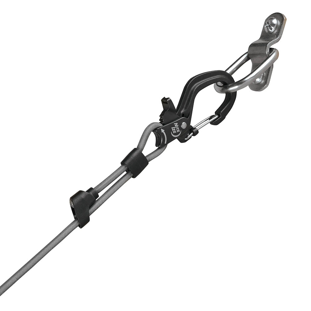 小號塑膠凸輪鉤 Cam Jam Slider Lock Adjustable Bungee Black