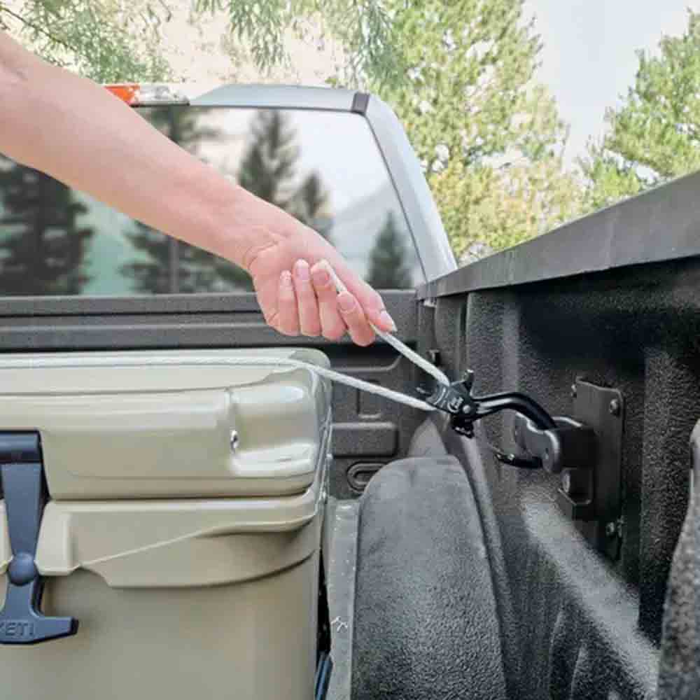 小號鋁制凸輪鉤(配尼龍繩) Cam Jam Slider Lock Cord Tightener